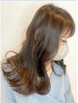 ロッカ ヘアーイノベーション(rocca hair innovation)&nbsp;透明感レイヤーのゆるふわロング[稲毛/髪質改善]