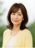 ５０歳からの艶髪　体に優しいオーガニックカラー　髪質改善