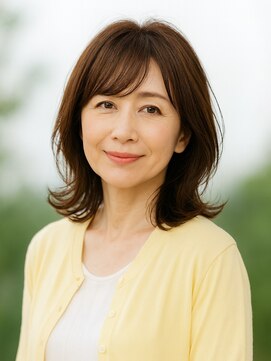 ５０歳からの艶髪　体に優しいオーガニックカラー　髪質改善