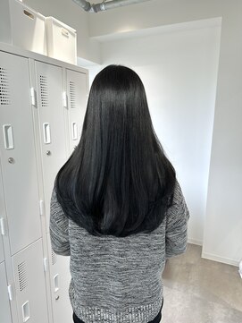 ブルーブラック/髪質改善/縮毛矯正/大宮髪質改善/大宮縮毛矯正