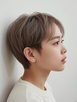 ステアー(stair)&nbsp;20代～50代/小顔ショート/透明感アッシュ/【大宮】