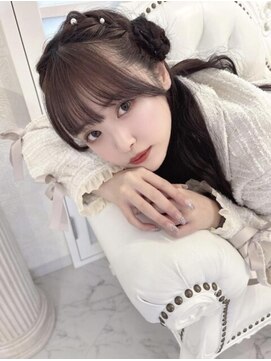 リルミー ミュエナ 大須 矢場町(Lilme myuena) 長南舞ちゃん*儚げな女の子のヘア