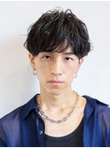 ニュアンスパーマ/無造作パーマ/メンズマッシュ/前髪パーマ/鎌倉