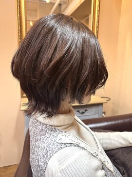 アメリアム 大阪上本町店(Ameri amu.) 【ショートウルフ／レイヤースタイル】