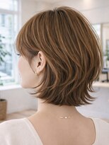 アルー ヘアーデザイン 中山寺店(aluu hair design)&nbsp;大人ボブ