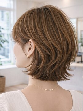 アルー ヘアーデザイン 中山寺店(aluu hair design) 大人ボブ