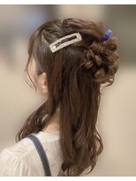 ヘアセットサロンコト(Hair Set Salon KOTO)&nbsp;ハーフアップアレンジ