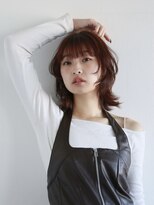 エヌ トーキョー(enu TOKYO)&nbsp;ウルフ　レイヤー　チェリーレッド