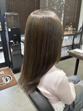 テーラヘアー 石岡店(TELA HAIR) オリーブカラー