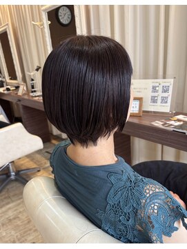 ヘアデザインスペース イチエ(hair design space i chi e) まとまり易さ◎大人ショートボブ