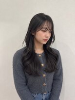 シエル 一社(cher) 韓国風巻きロングヘア
