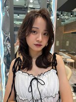 ロンドロゼ 池袋(Lond rose) ♪くびれレイヤー/オリーブベージュ/顔周り/シースルー/池袋
