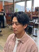 ジェットブラックキューサンロク(JET BLACK 936)&nbsp;フェザーパーマ