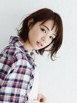アース 佐賀夢咲店(HAIR&MAKE EARTH)&nbsp;セミウェットボブ