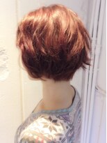 ヘアーデザイン ヴィフ(HAIR DESIGN vif) お客様スタイル☆チェリーレッド バレイヤージュ