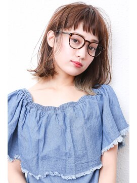 モニカ 西宮北口(Monica) 大人かわいいグレージュ小顔ナチュラルショートボブ