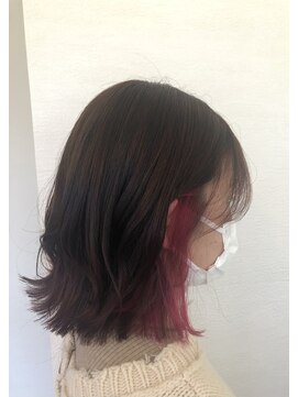 リアン 熊谷本店(Rien) イヤリングカラー×ピンク