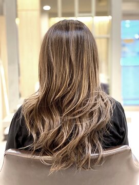 ヘアーサロン イルア 北越谷(hair salon I'LUNA) シャドールーツゴールドベージュ