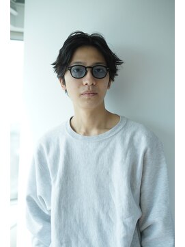 ソルト(Salt) メンズセンターパートスタイル