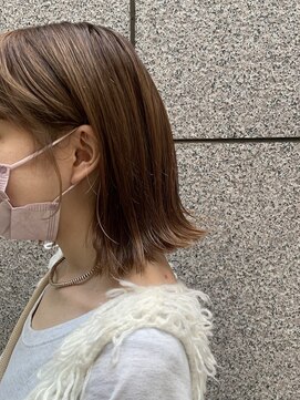 チップタップ 町田店(tip top) 切りっぱなしボブ