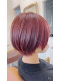 ベリーピンクで秋カラー