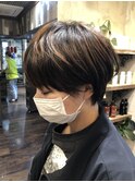 ニュアンスパーマショート