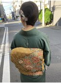 訪問着着付け