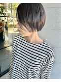 頭が小さく見える大人のハンサムショートスタイル*