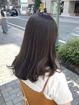 アンビエンテ(ambiente) オリーブカラー ツヤ髪カラー【坂根】