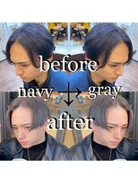 リン(Lin.)&nbsp;Navy→Silver <HIKARU>