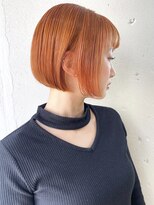 ヘアーワークス ヘルム 渋谷店(HAIR WORKS HELM)&nbsp;[HELM渋谷］Orange bob♪