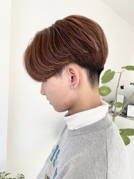 リアン バイ ヘアー(Lien by hair)の写真/【口コミ高評価サロン】<宇都宮市>シンプルでカッコいい！絶妙なカット技術でスタイリングも簡単にキマる★