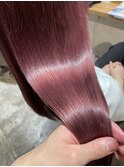 ピンク×髪質改善