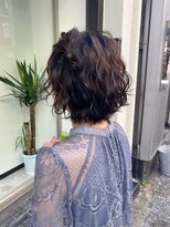 スミ(sumi)&nbsp;結婚式お呼ばれ×ショートアレンジ