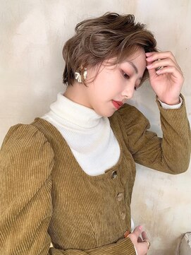 ニスル 上尾店(NISURU) 似合わせカット/大人ガーリー/ダークアッシュ/着物/上尾/上尾駅