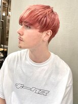 ギークス(GEEKS)&nbsp;【GEEKS渋谷】メンズハイトーン/春カラー/ピンク/イメチェンヘア