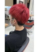 倶楽部ヘアーズ 醍醐本店(HAIR'S) メンズトリプルカラー RED