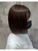 切りっぱなしボブ