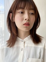 トリッカ シブヤ(TRICCA SHIBUYA)&nbsp;顔まわりレイヤー/透け感バング/こなれミディ/髪質改善/前髪