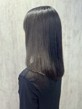 テトテ 門戸厄神店(tetote) 【tetote/村山】アッシュブラック/髪質改善