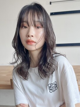 アンアミ キチジョウジ(Un ami Kichijoji) 【unami】結んでもかわいいゆるっとパーマ　澤田杏奈