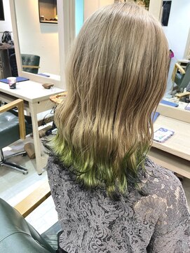 アクト(ACT) エンドカラー/ハイトーンカラー/ミルクティーベージュ