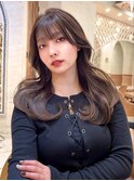ダブルカラー ブリーチ 名駅 韓国 ボブ 髪質改善 縮毛矯正816