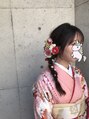 フルショウ 苦楽園店(FURUSHO)&nbsp;サイド編み下ろし、前から見て映える編み下ろしヘアアレンジ★☆