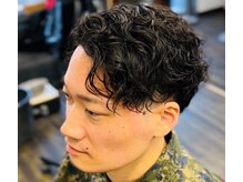 バーバーショップレノン(BARBER SHOP LENNON)の雰囲気（お客様に似合うパーマをご提案致します！/バーバー/理容室）