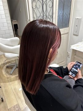 ルシードスタイル グローバルディー 稲毛店(LUCIDO STYLE GLOBAL.D) イヤリングカラー20代30代40代髪質改善オージュア白髪染め稲毛駅