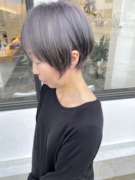 ヘアーテラスエム 奈良店(hair terrace M) グレージュショート