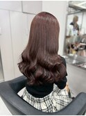 13441黒髪くびれヘア髪質改善レイヤーカット韓国風巻きワンホン