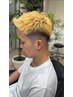 【men's】メンズカット+スキンフェード+シェービング　　村上伊吹指名