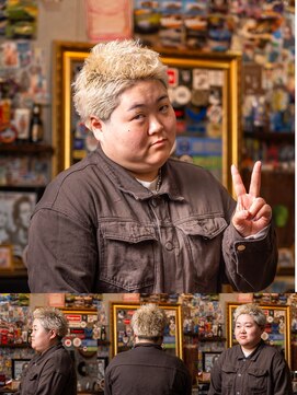 サンアンドマーリィズバーバー 駅前店(SON&MARLEY'S BAR BER) スパイキーショート/海老名バーバー